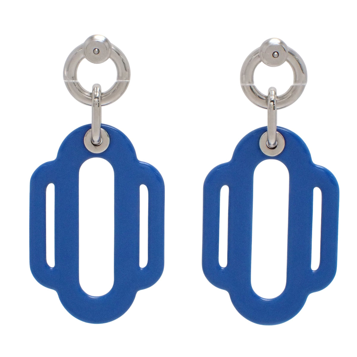 Attelage Berlin Rainbow Enamel Palladium Hardware Earrings