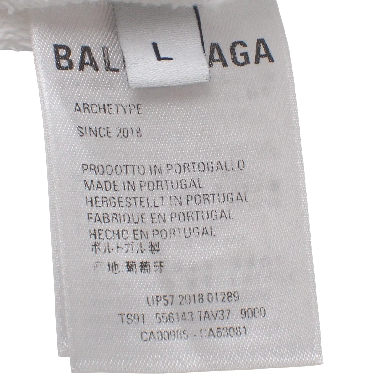 Back logo hoodie 2018 L