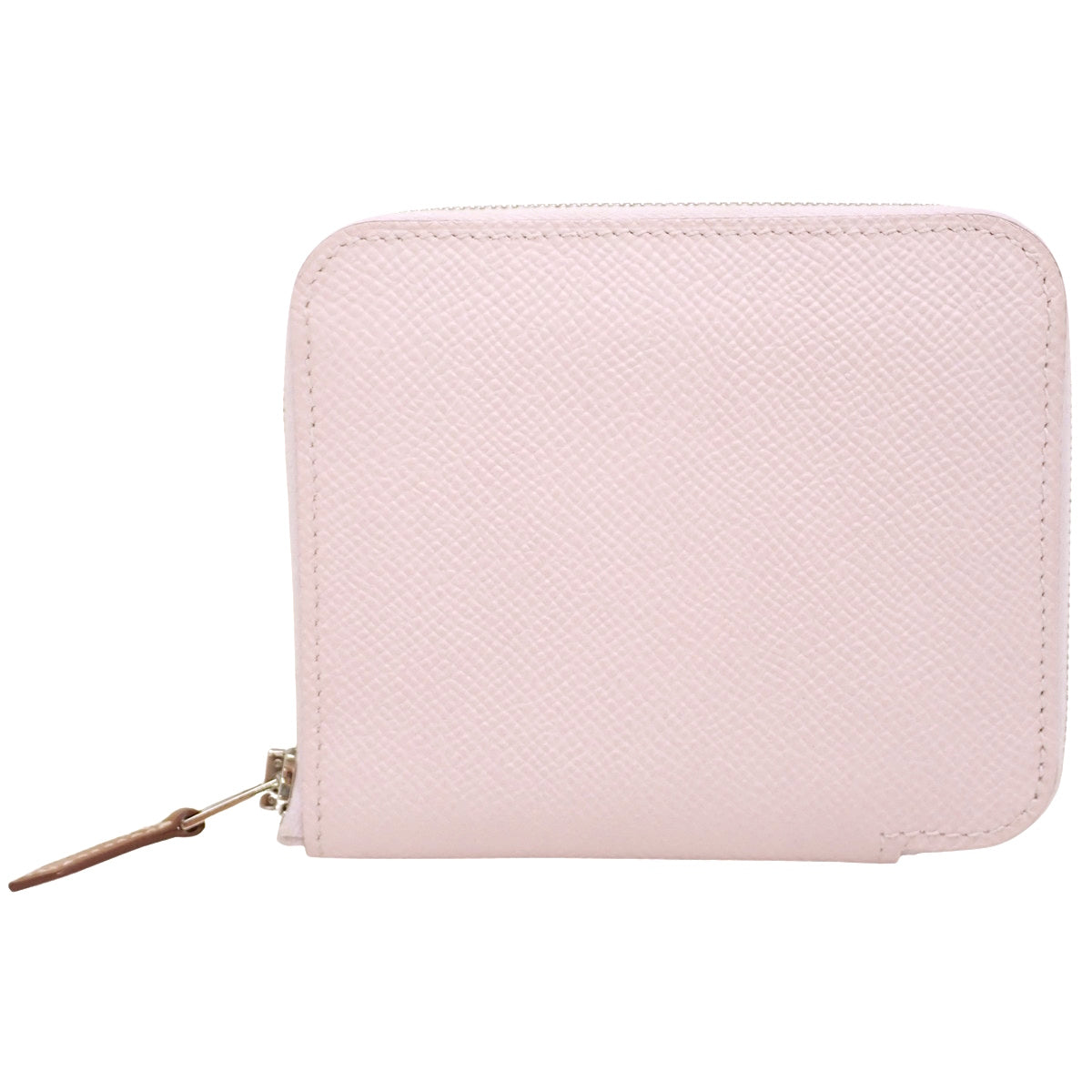 Azap Compact Silkin, Veau Epsom, Palladium Hardware, Mauve Pale, W Stamp