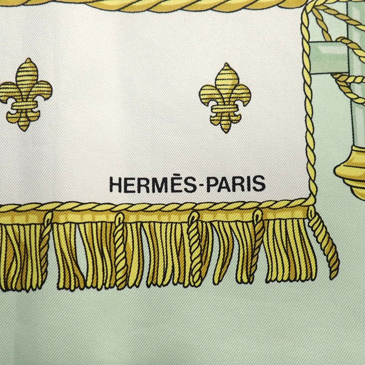 VUE DU CARROSSE DE LA GALERE LA REALE The Queen's Coronation Scarf 90 Silk