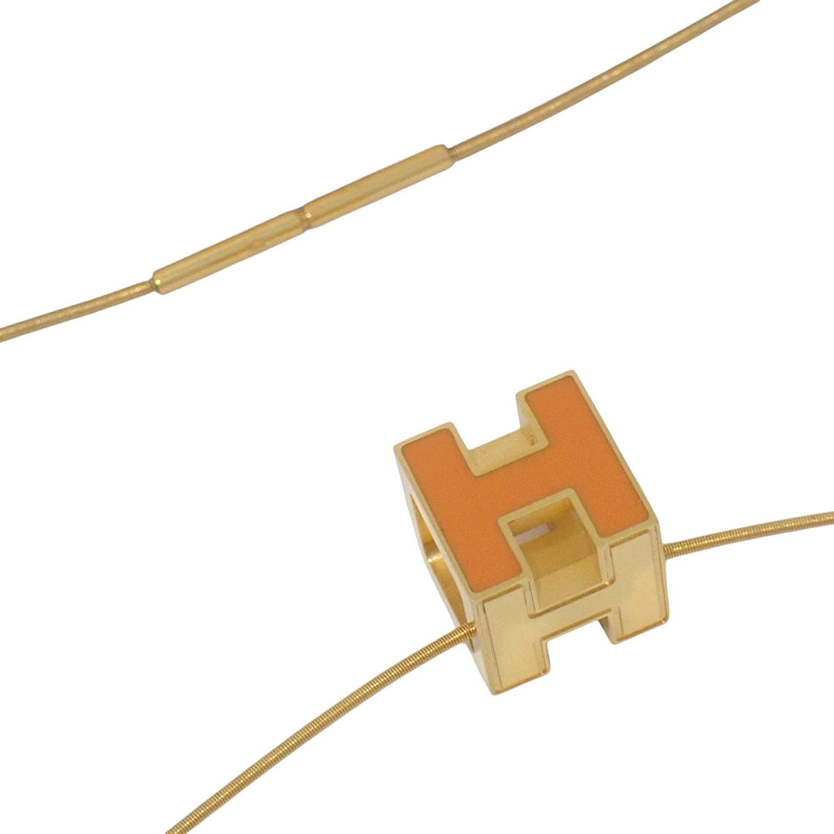 カージュドアッシュ Hキューブネックレス メタル(GP)