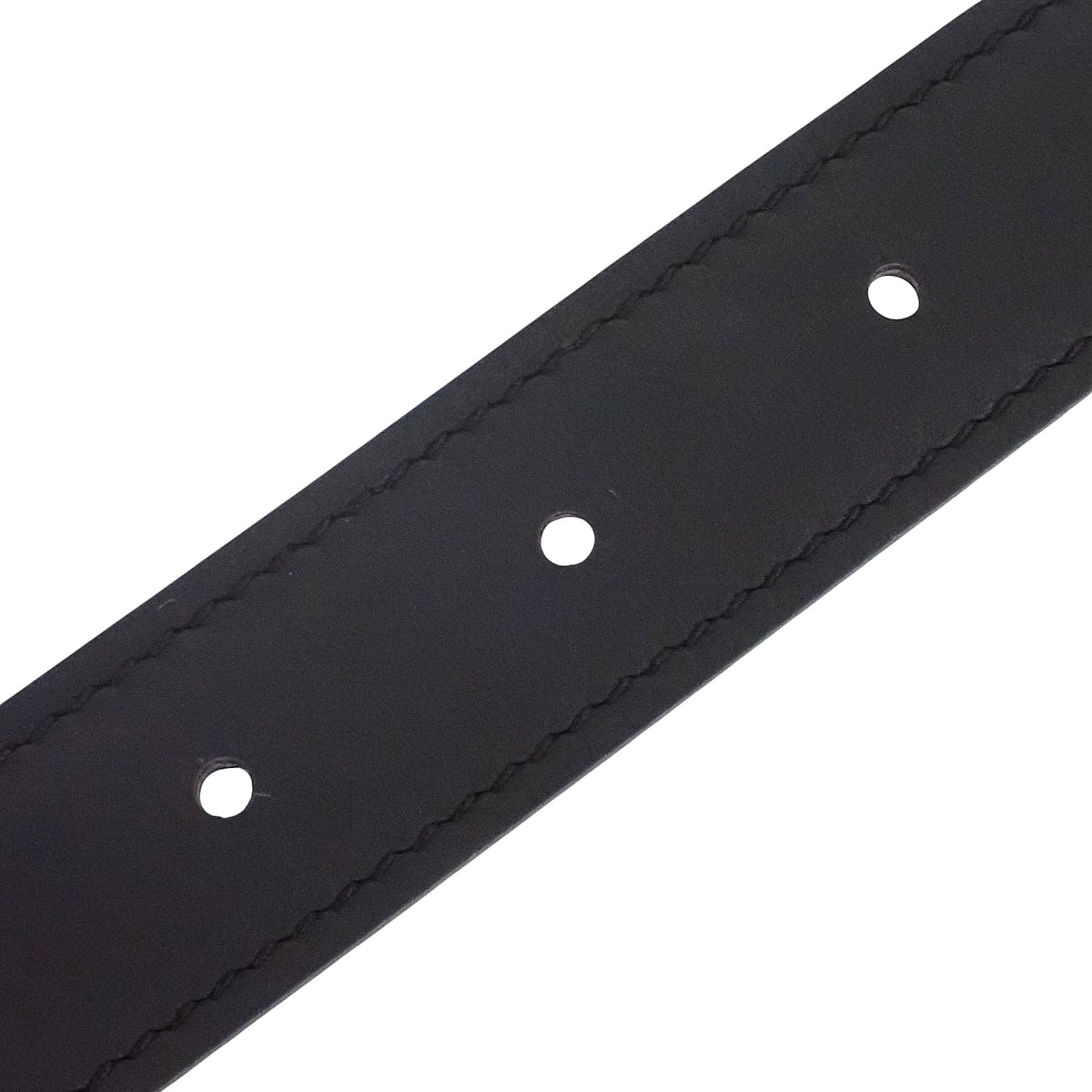 Constance H Belt Reversible Swift Veau Epsom Black Etoupe K stamp