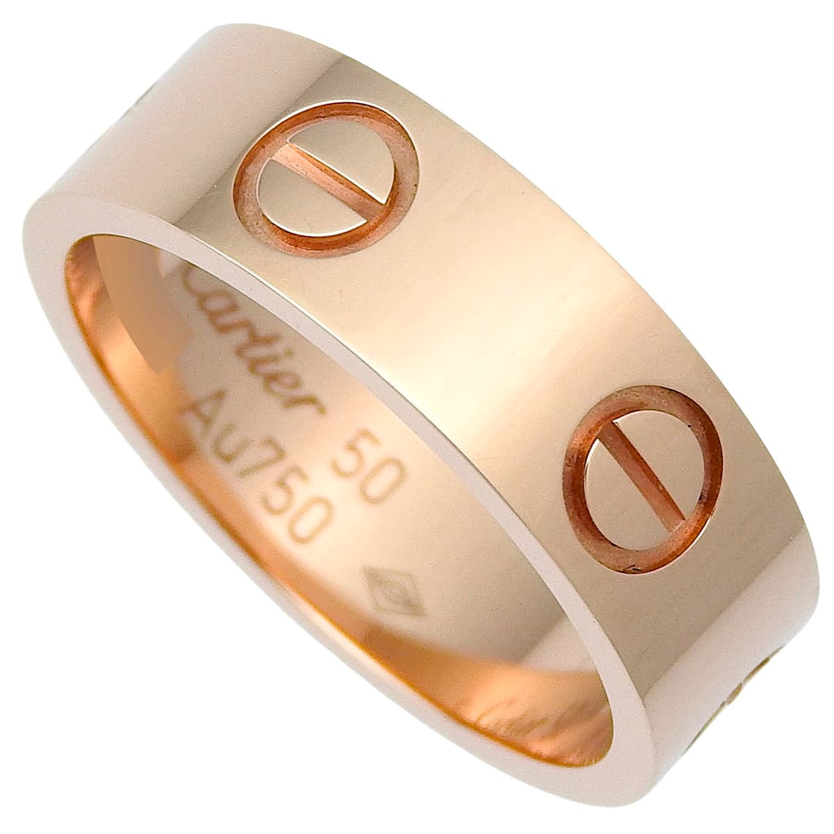 LOVE Ring, Pink Gold, 18K PG, Size 50, 5.5g