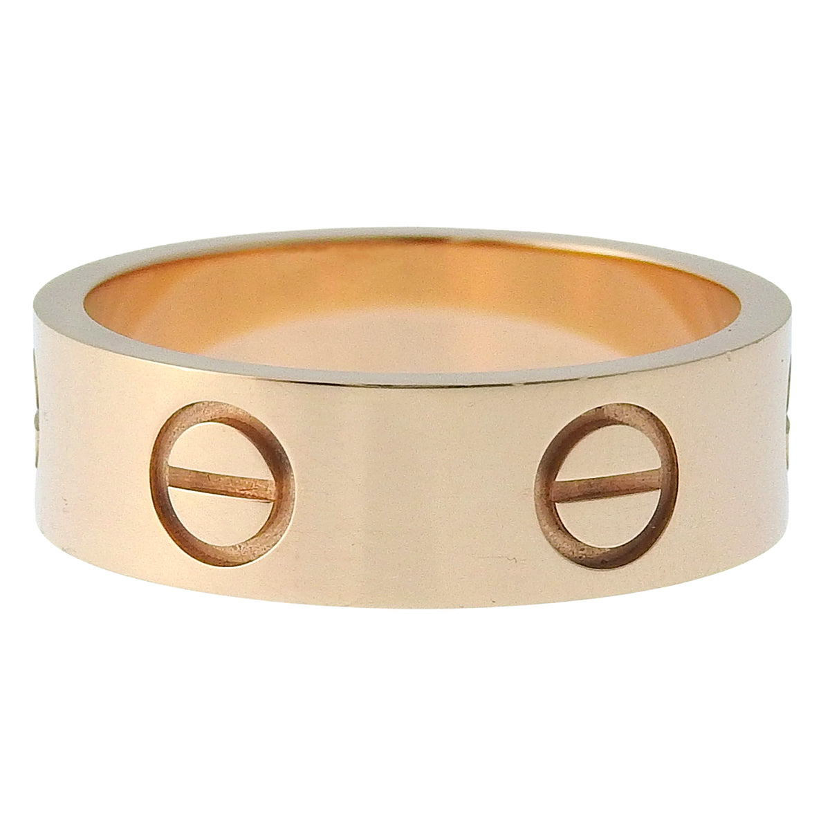 LOVE Ring, Pink Gold, 18K PG, Size 50, 5.5g
