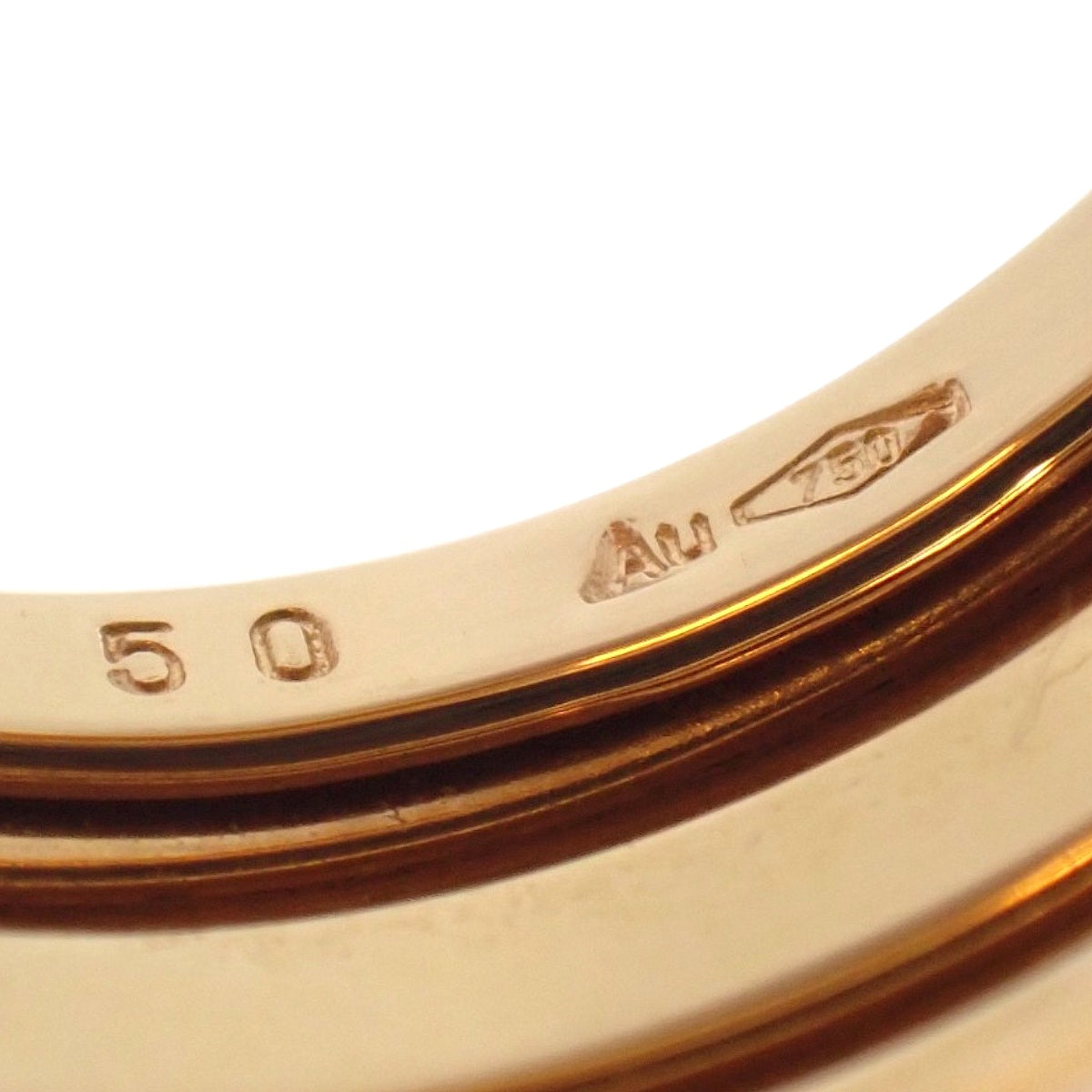 ビー・ゼロワン リング ピンクゴールド K18PG 50 9.3g