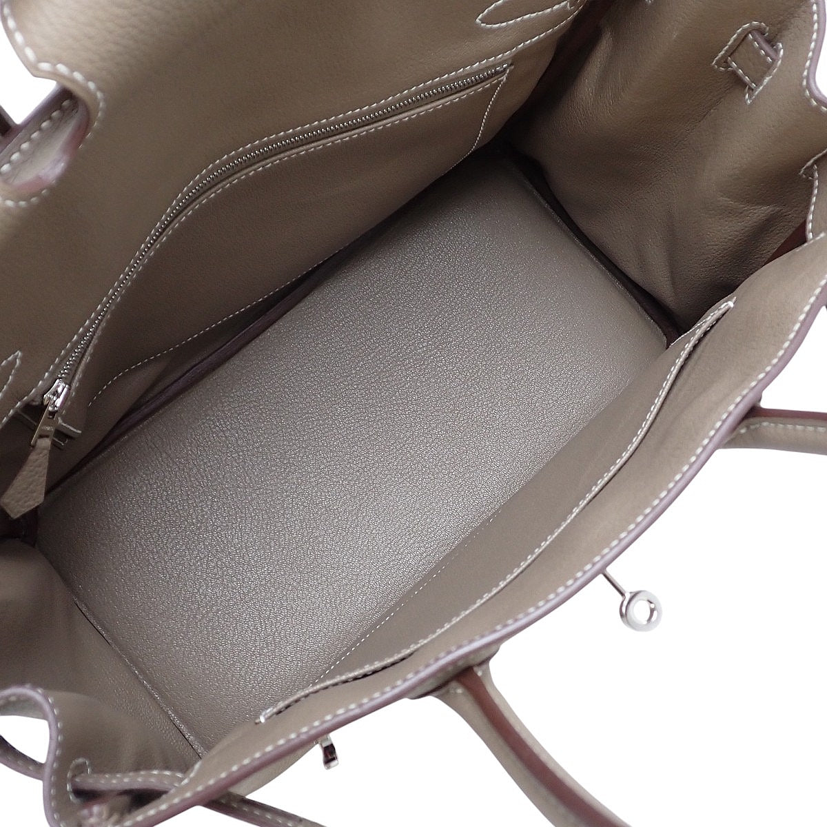 バーキン30 トゴ エトゥープ/エトープ シルバー金具 K刻印