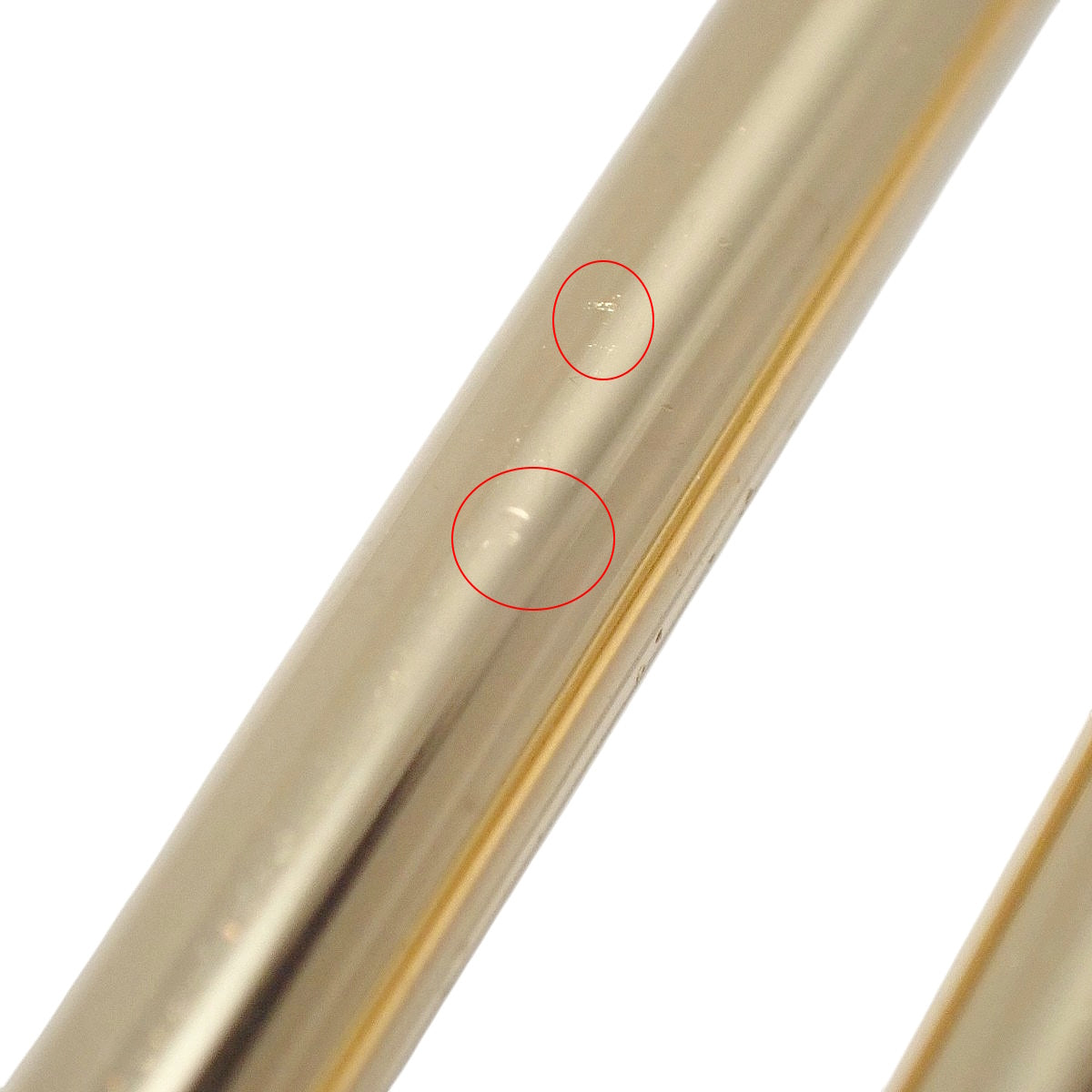 ダブルロング リンク ピアス イエローゴールド K18YG 9.2g