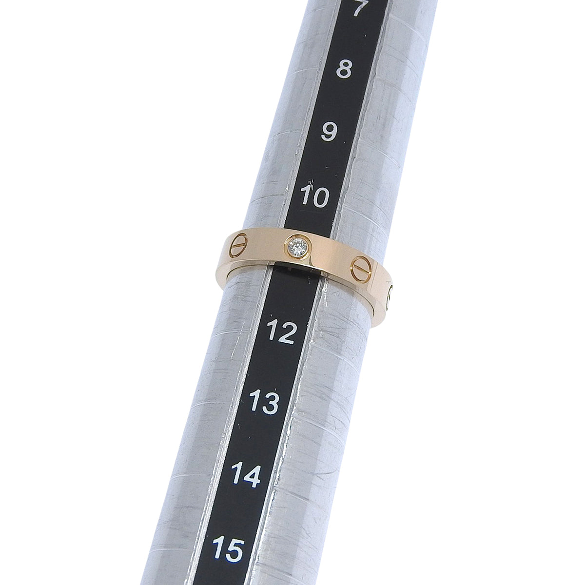 LOVE リング スモールモデル ダイヤモンド ピンクゴールド K18PG 51 4.2g