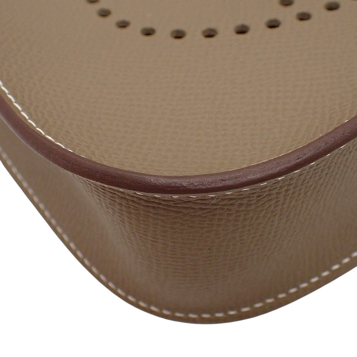 Evelyne Sellier TPM, Epsom leather, Etoupe, Gold hardware, K stamp