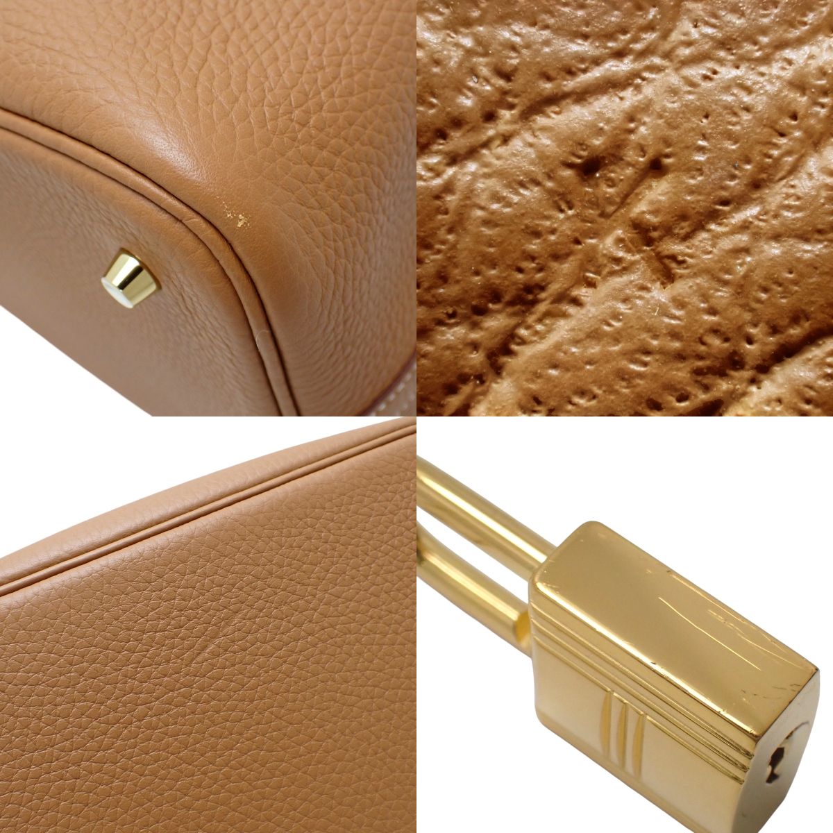 ピコタンロックMM トリヨンクレマンス ゴールド ゴールド金具 K刻印