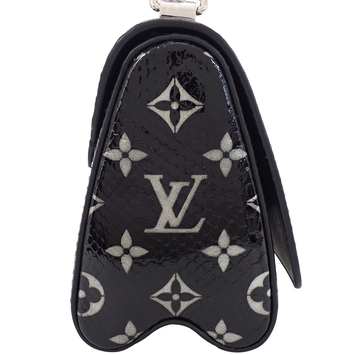 Monogram Python Twist PM Black Silver N96931