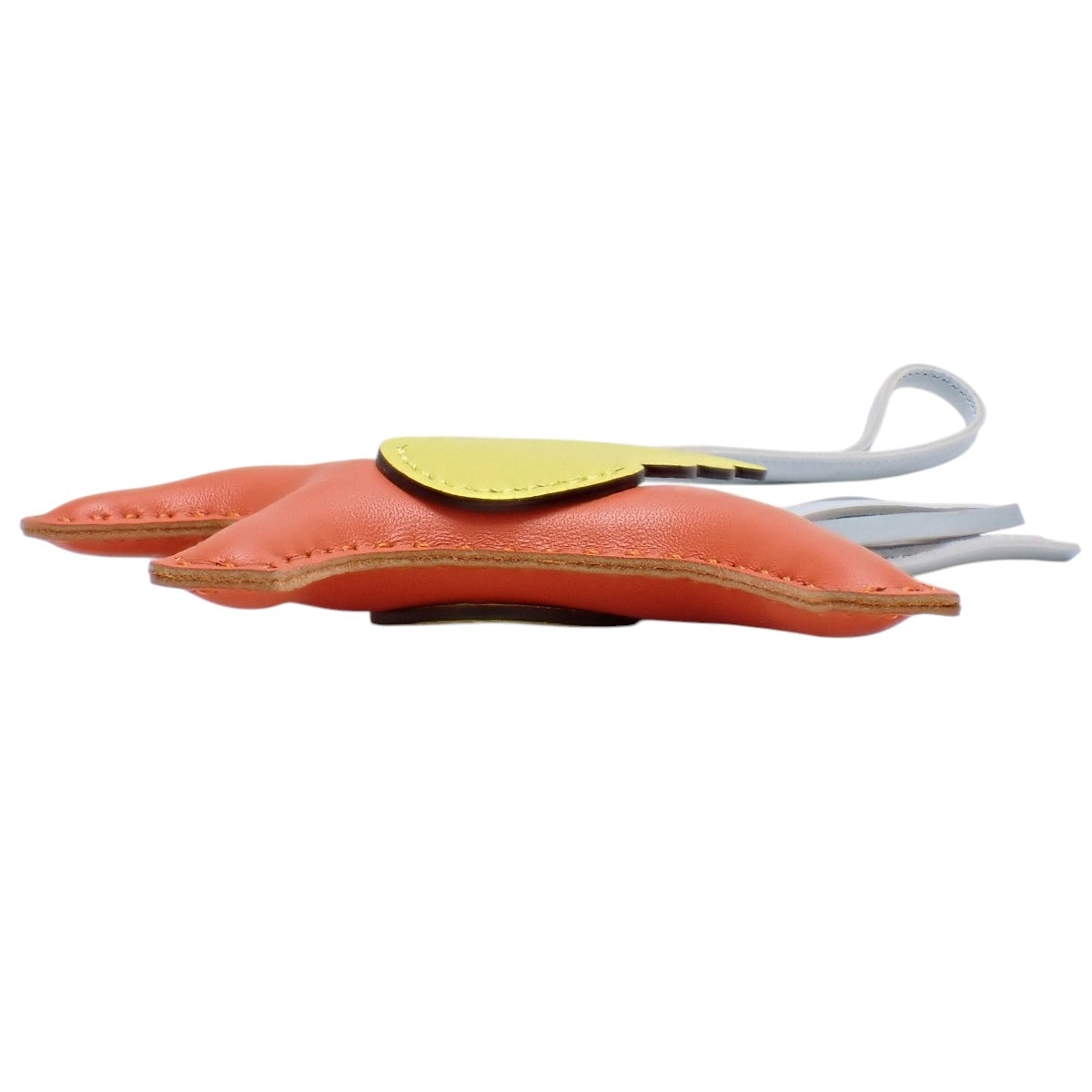 Rodeo Charm Pegasus PM, Milo lambskin and Swift calfskin, Carnelian, Bleu Brume, Lime, Stamp W