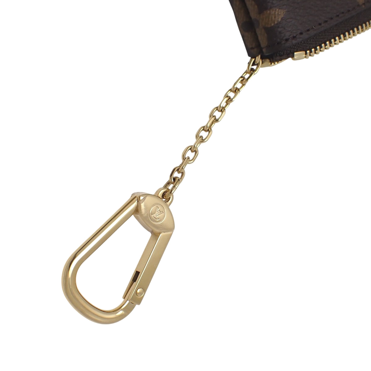 Monogram Key Pouch Pochette Clé Brown M62650