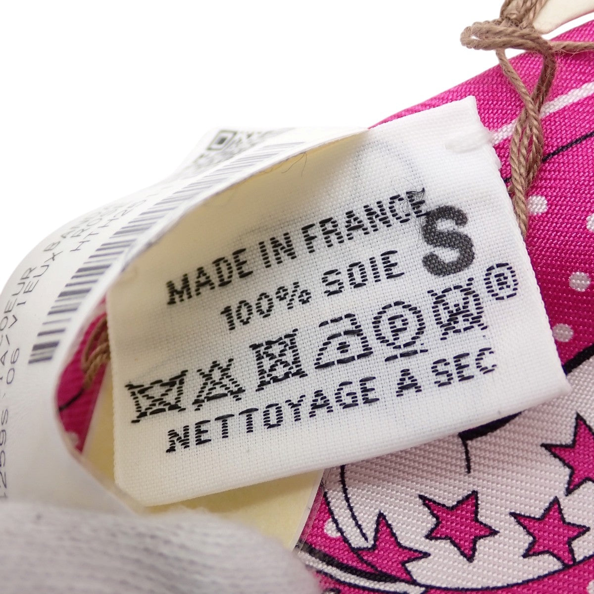 Cheval de Cœur Bandana Twilly, Sale Item, Silk, Fuchsia/Vieux Rose, H064259S 06