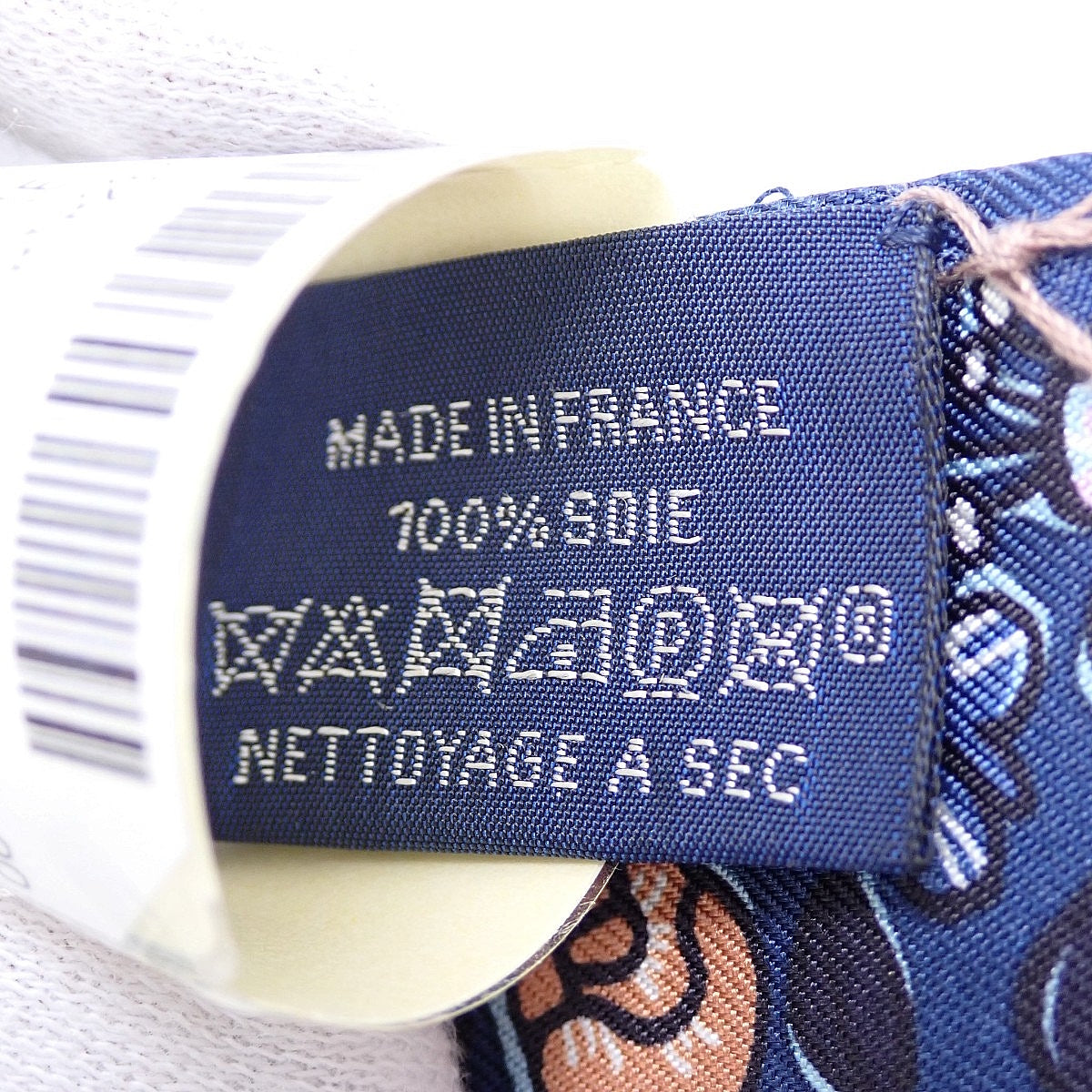 Mille et Un Lapins Twilly, silk, marine/cobalt/ciel, H064007S