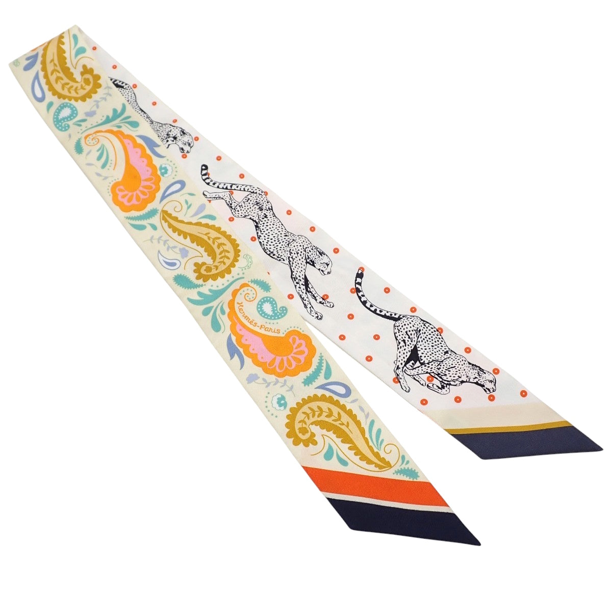 Guepards Bandana チーター・バンダナ ツイリー シルク H064179S 07
