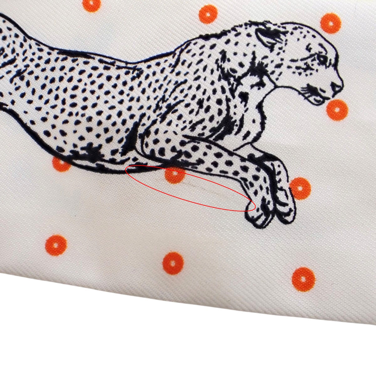 Guepards Bandana チーター・バンダナ ツイリー シルク H064179S 07