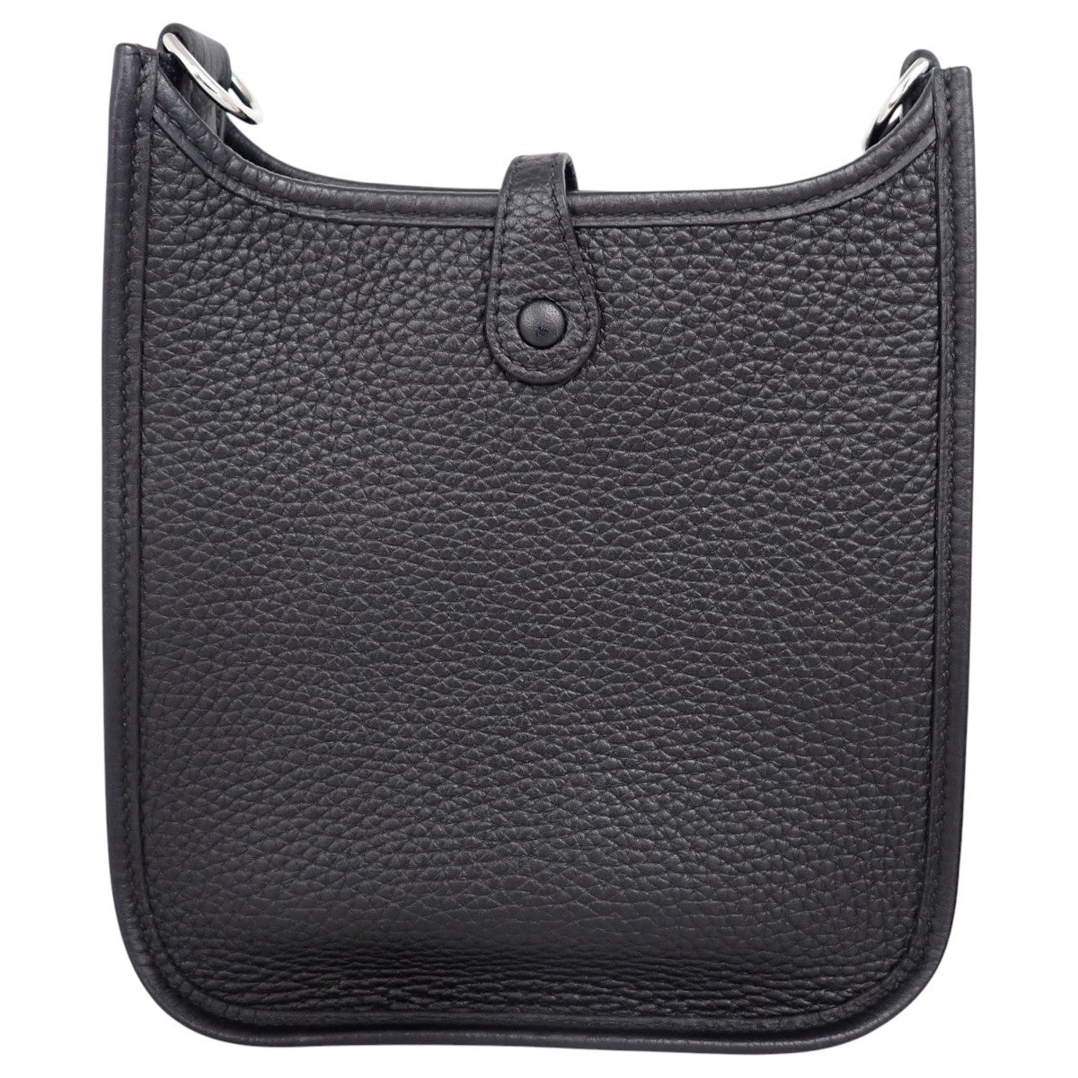 Evelyn TPM Taurillon Clemence Black Silver-Tone Hardware B Stamp