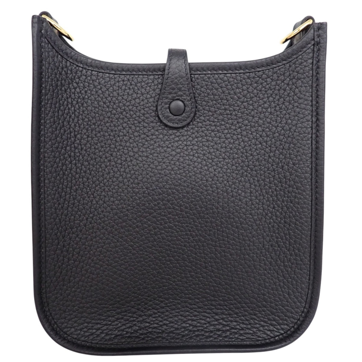 [Unused] Evelyn Amazon TPM Taurillon Clemence Noir Gold-Tone Hardware K Stamp