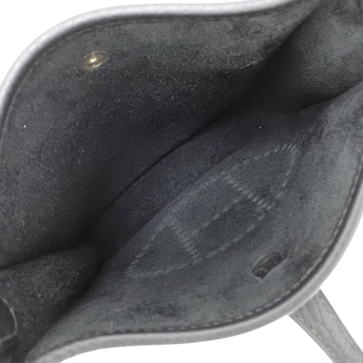 Evelyn TPM Taurillon Clemence Black Silver-Tone Hardware B Stamp