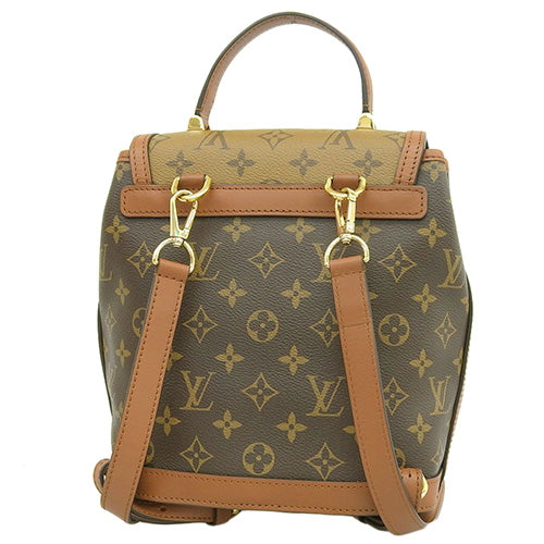 Monogram Dauphine Backpack, Monogram Canvas, Monogram Reverse, Brown, M45142, Backpack, Shoulder Bag