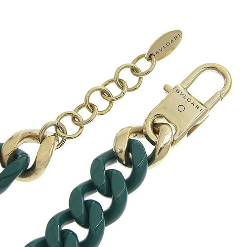 Serpenti Forever Bracelet, Metal (GP), Enamel, Accessory, Jewelry, Maxi Chain, Snake Motif, Snake Head