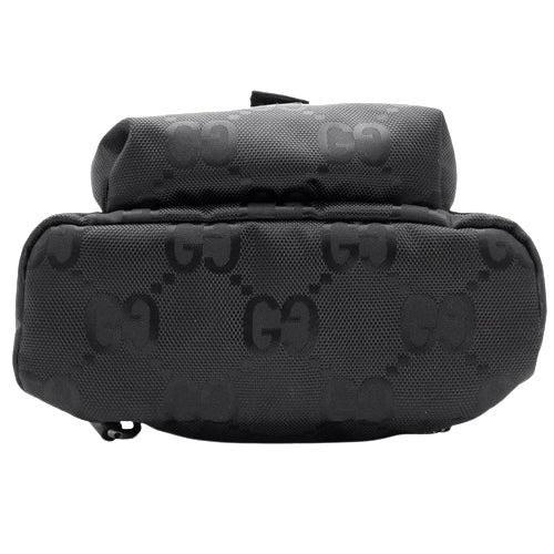 Off-the-Grid Sling Bag in GG Canvas, Black, 658631.  Crossbody, shoulder, and over-the-shoulder bag. Jumbo GG.