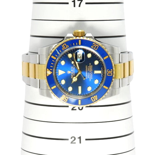 [Warranty included] 116613LB Submariner Date, YG/SS, Random Number, Automatic, Purchased in March 2014, Blue Gold