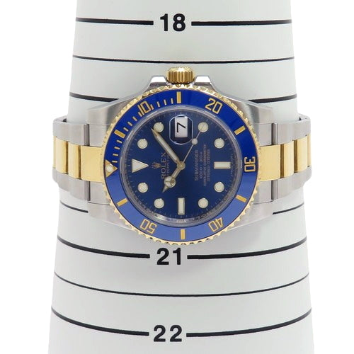 [Warranty included] 116613LB Submariner Date, YG/SS, Random Number, Automatic, Purchased October 2018, Blue Gold