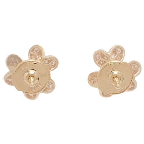 フリヴォル ピアス ミニモデル ダイヤモンド VCARP7RJ00(2024年9月現在現行品) K18 ピンクゴールド PG アクセサリー ジュエリー 花 フラワー