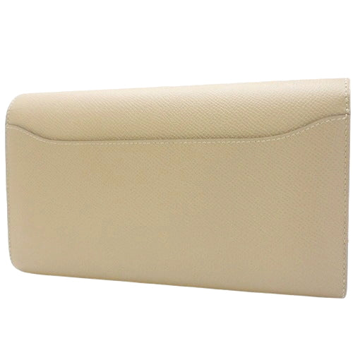 Constance Long Trench Bag in Epsom Leather with Gold Hardware and X Stamp, Long Wallet