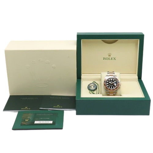 [2023 Warranty] 126711CHNR GMT-Master II PG/SS Random Number Automatic, Purchased October 2023, Black, Silver