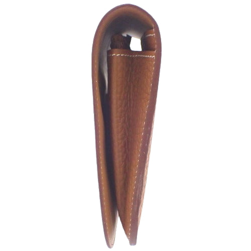Dogon Duo Taurillon Clemence leather with palladium hardware and gold W stamp