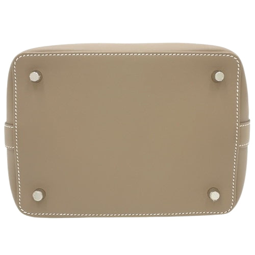 ツールボックス 20 スイフト パラジウム金具 エトープ/エトゥープ シルバー金具 X刻印