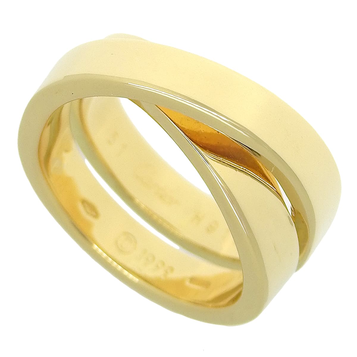 パリ リング イエローゴールド K18YG