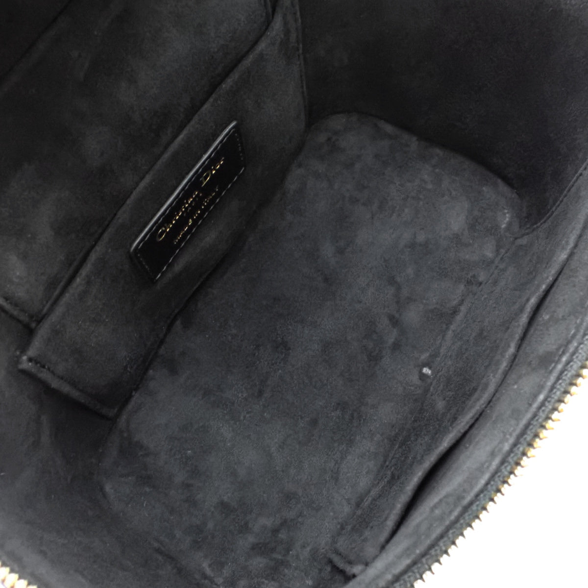 カナージュ ディオール トラベル スモール ヴァニティ レザー ブラック S5488UNTR_M900