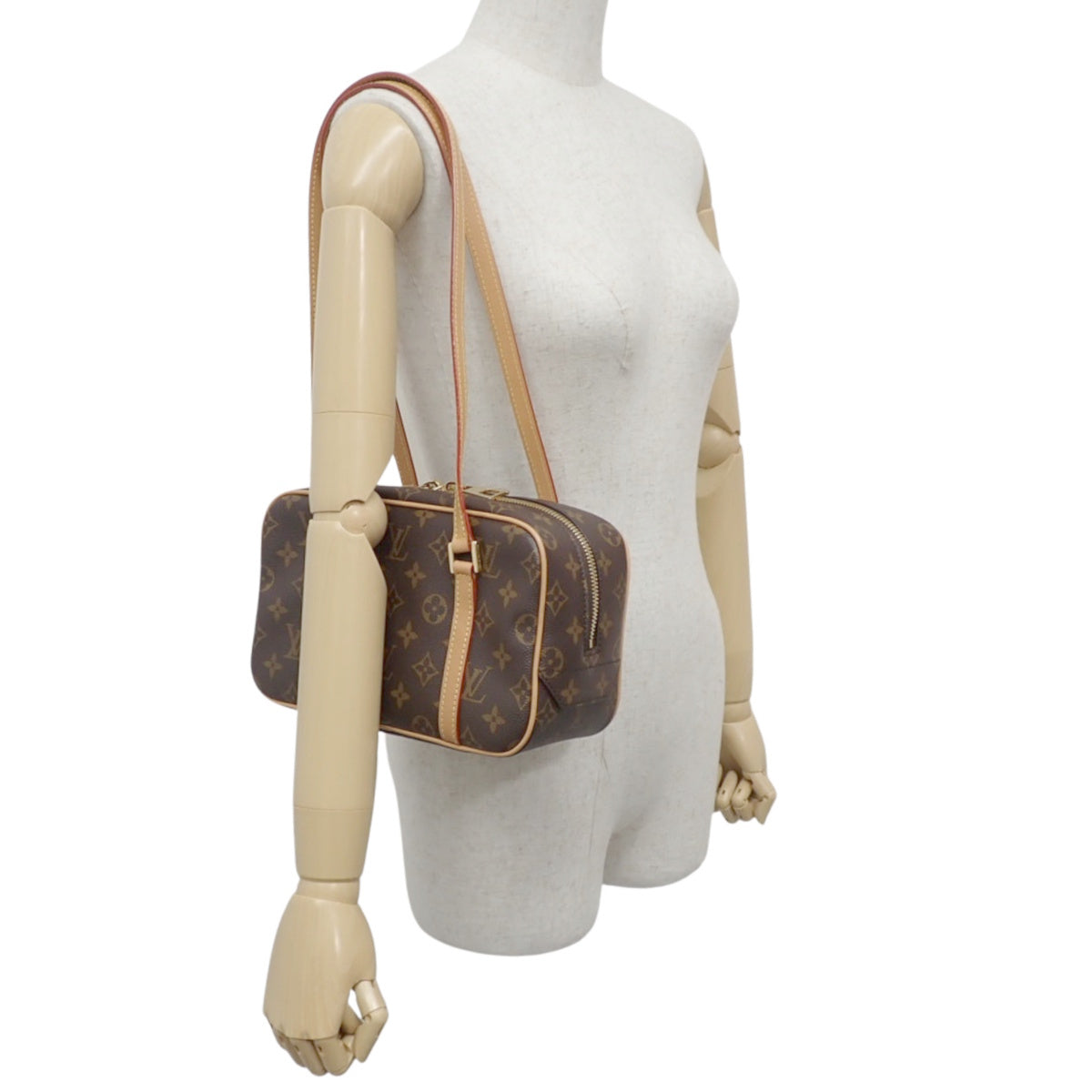 Monogram Cite Monogram帆布 棕色 M46321