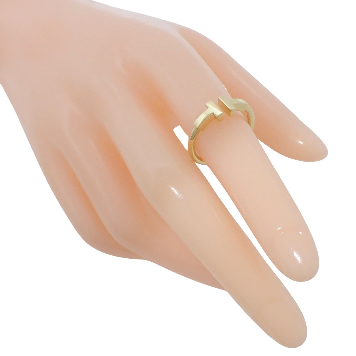 ワイヤー リング イエローゴールド K18YG 11(51)号 3.5g