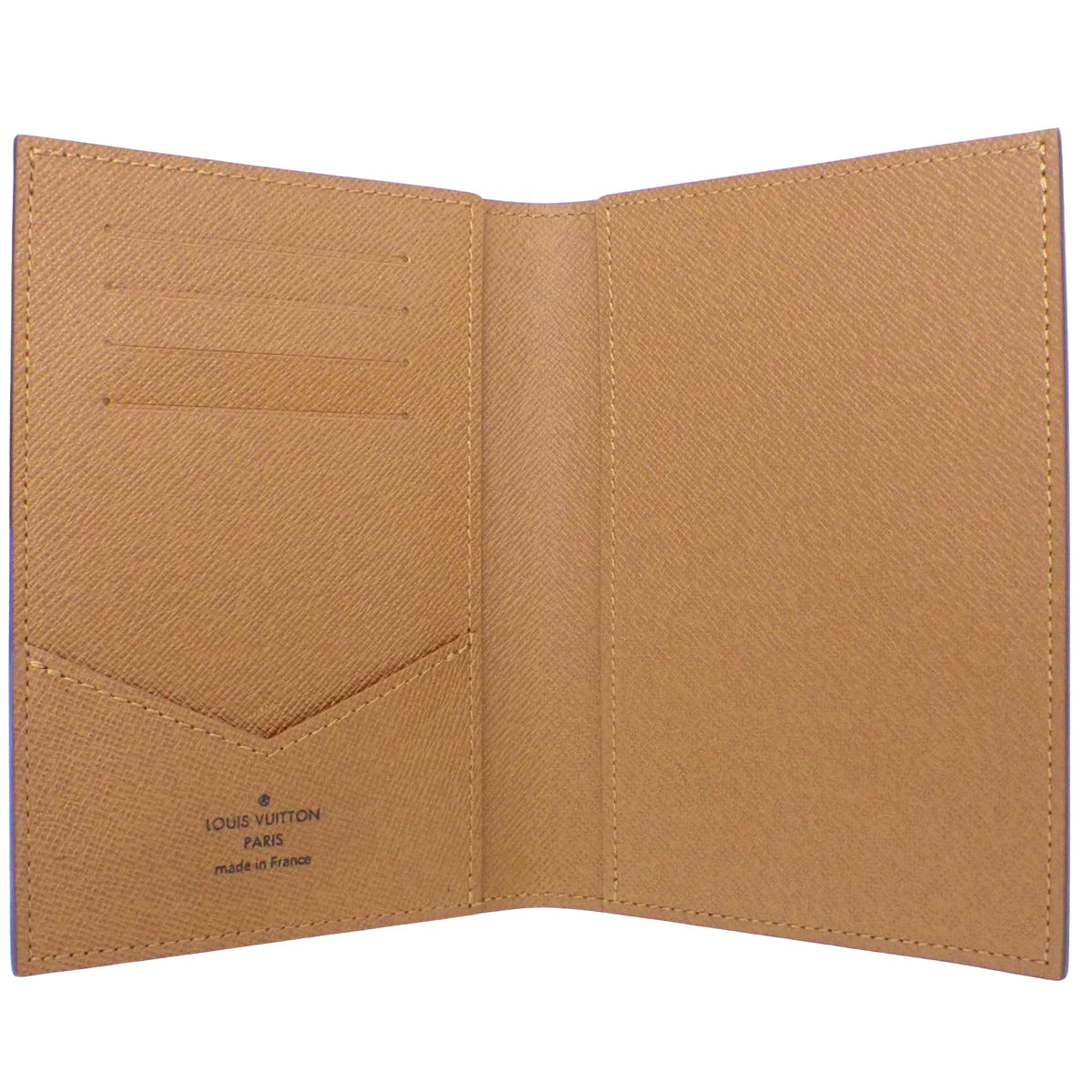 Monogram Couverture 护照套，NM 棕色，M64502