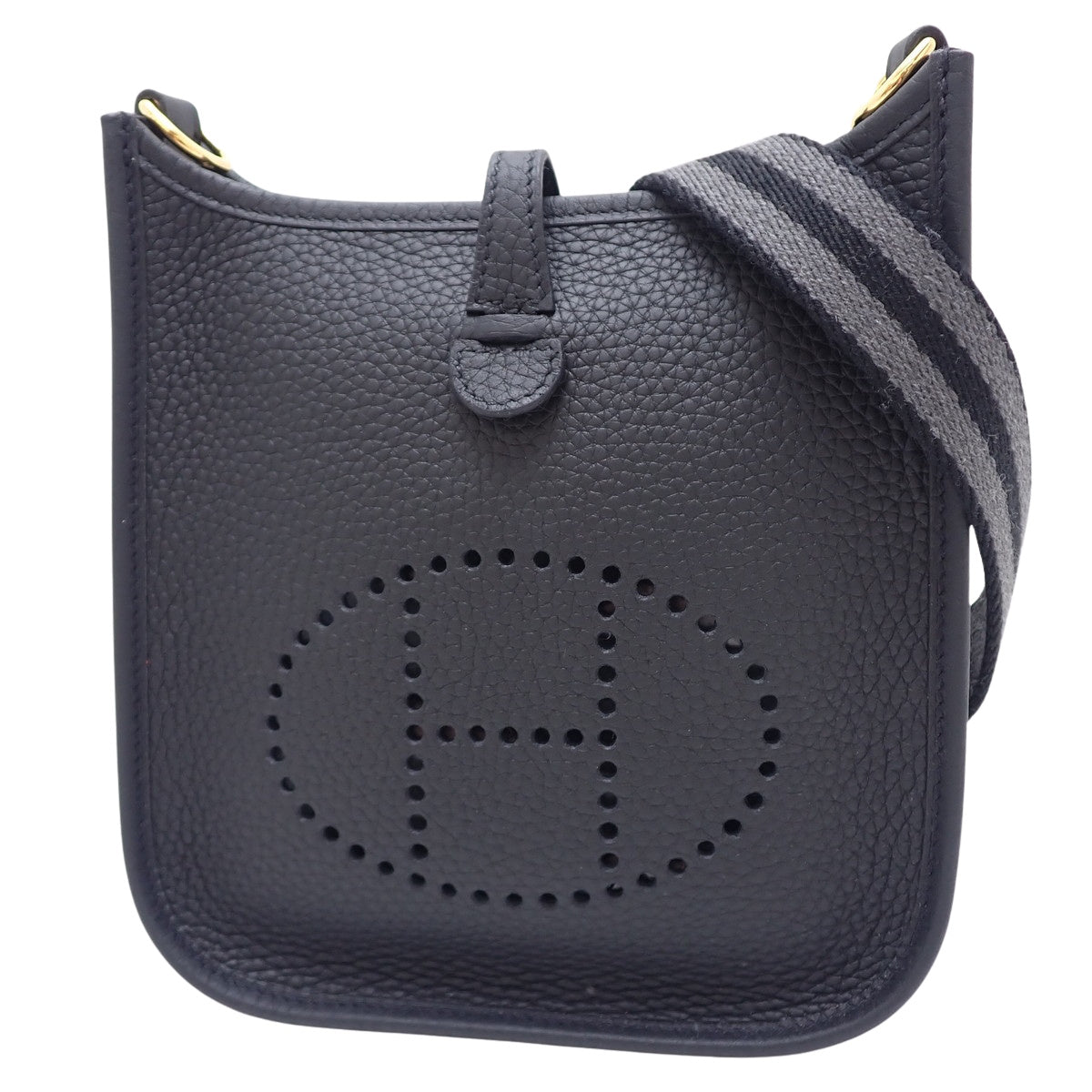 Evelyn Amazon TPM K Stamp Taurillon Clemence 皮革，黑色、灰色、金色五金件