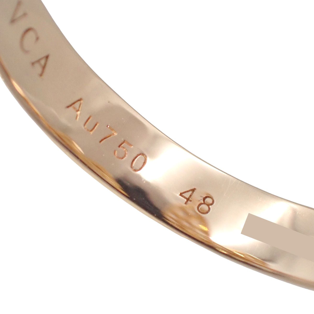 Entree Les Doors Ring, Diamond/Mother-of-Pearl, Pink Gold, 18K Gold