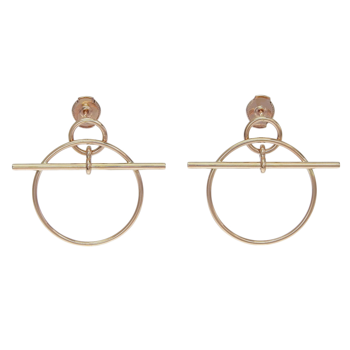 Echappé 玫瑰金耳环 (18KPG)