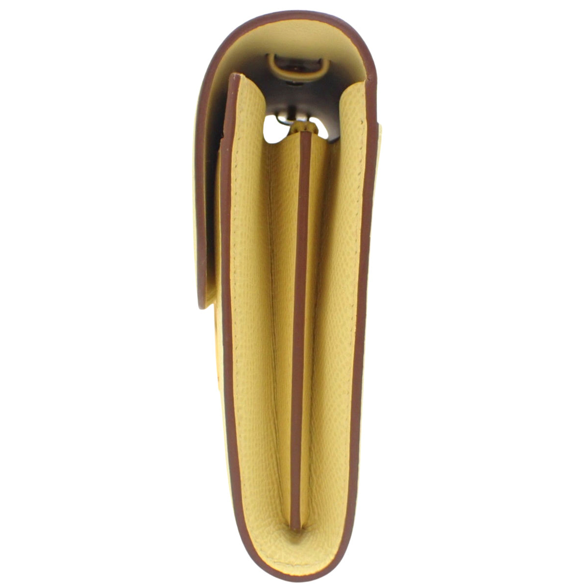 Constance Long To-Go Epsom Leather Jaune Poussin Gold Hardware Z Stamp