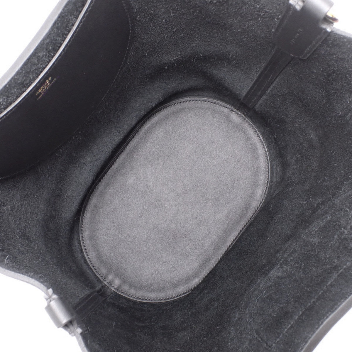 In the Loop 23 Taurillon Clemence Leather Black Gold Hardware B Stamp