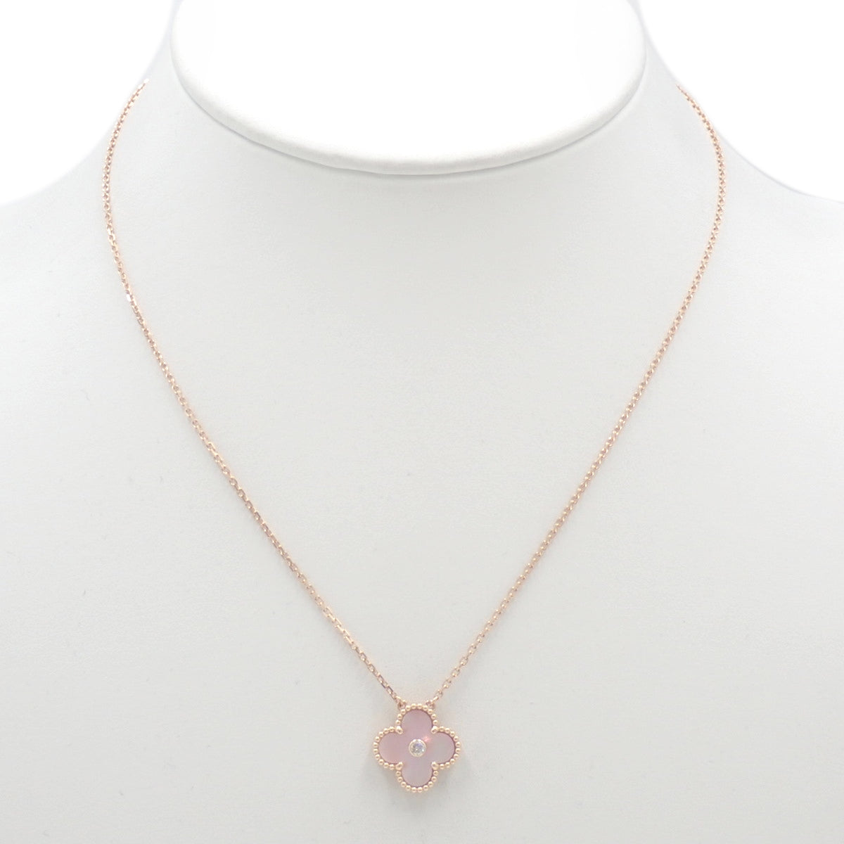 复古阿尔罕布拉吊坠，镶嵌钻石和珍珠母贝，18K金，2025年假日限量版