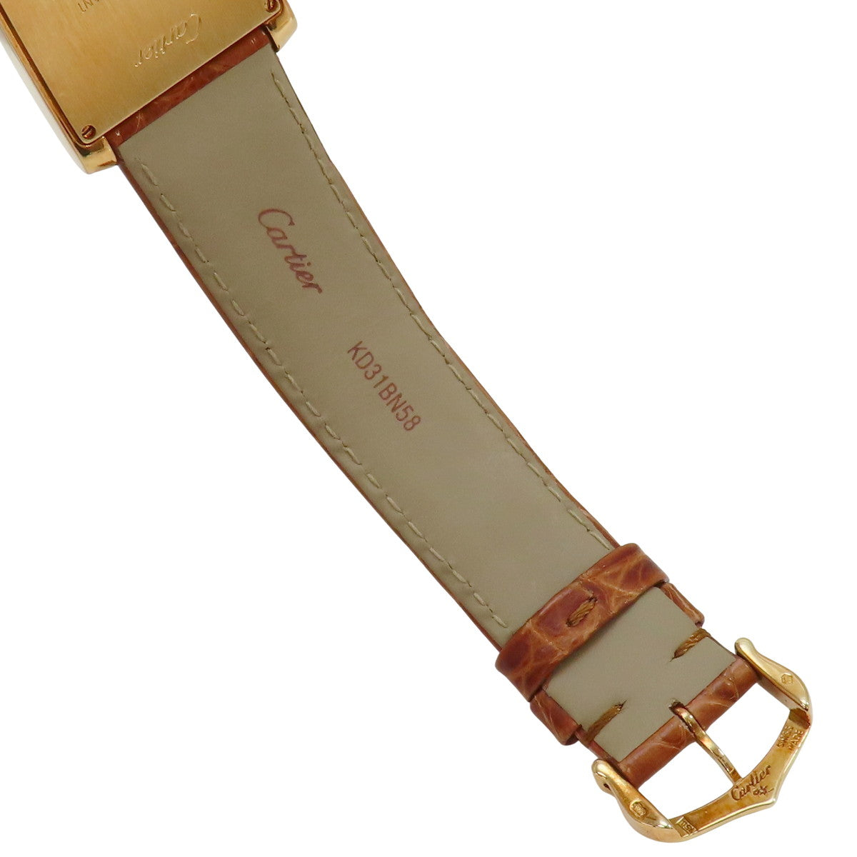 Tank Française MM W5000356 YG 米白色石英男士