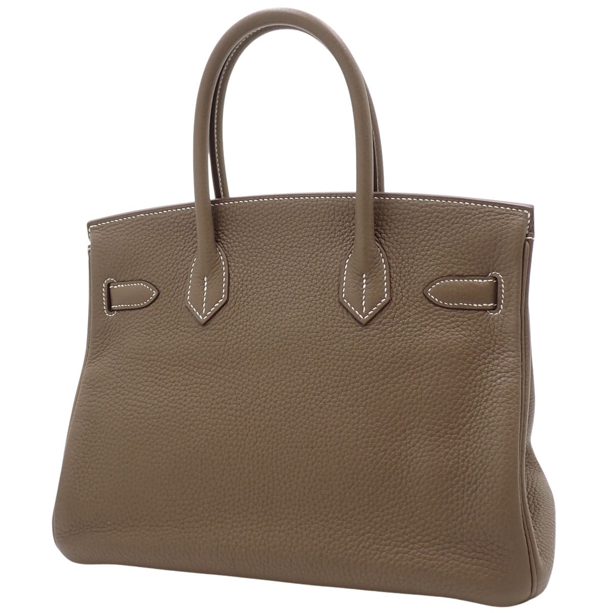 バーキン30 トゴ パラジウム金具 エトゥープ シルバー金具 C刻印