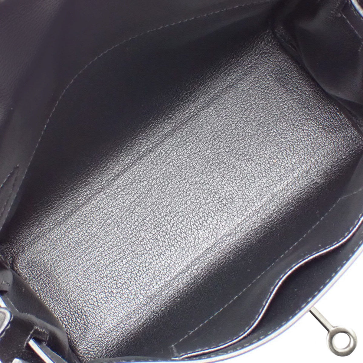 Kelly Messenger PM Evergrain Palladium Hardware Black B Stamp