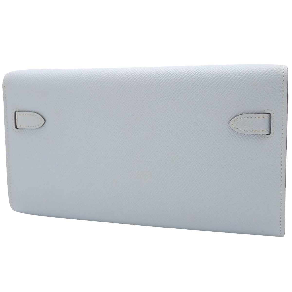 Kelly To Go 钱包，Epsom 皮革，蓝色，金色五金，D 字印记