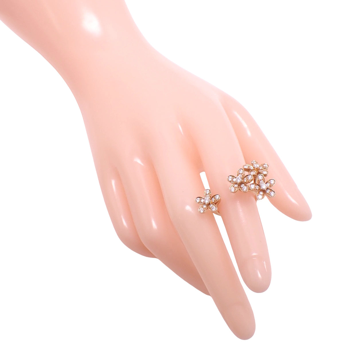 ソクラテス アントレ レ ドア リング ダイヤモンド ピンクゴールド K18PG 5.8g